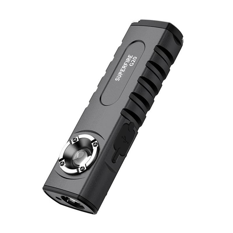 Daugiafunkcis žibintuvėlis SuperFire G20, 470lm, USB
