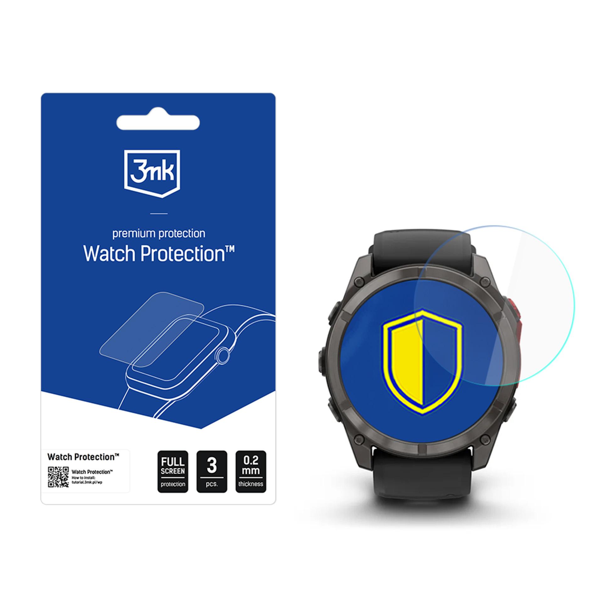 3mk Watch Protection ARC защитная плёнка для Смарт-часов Garmin Fenix 8 Pro 51 мм (Amoled, MicroLED)