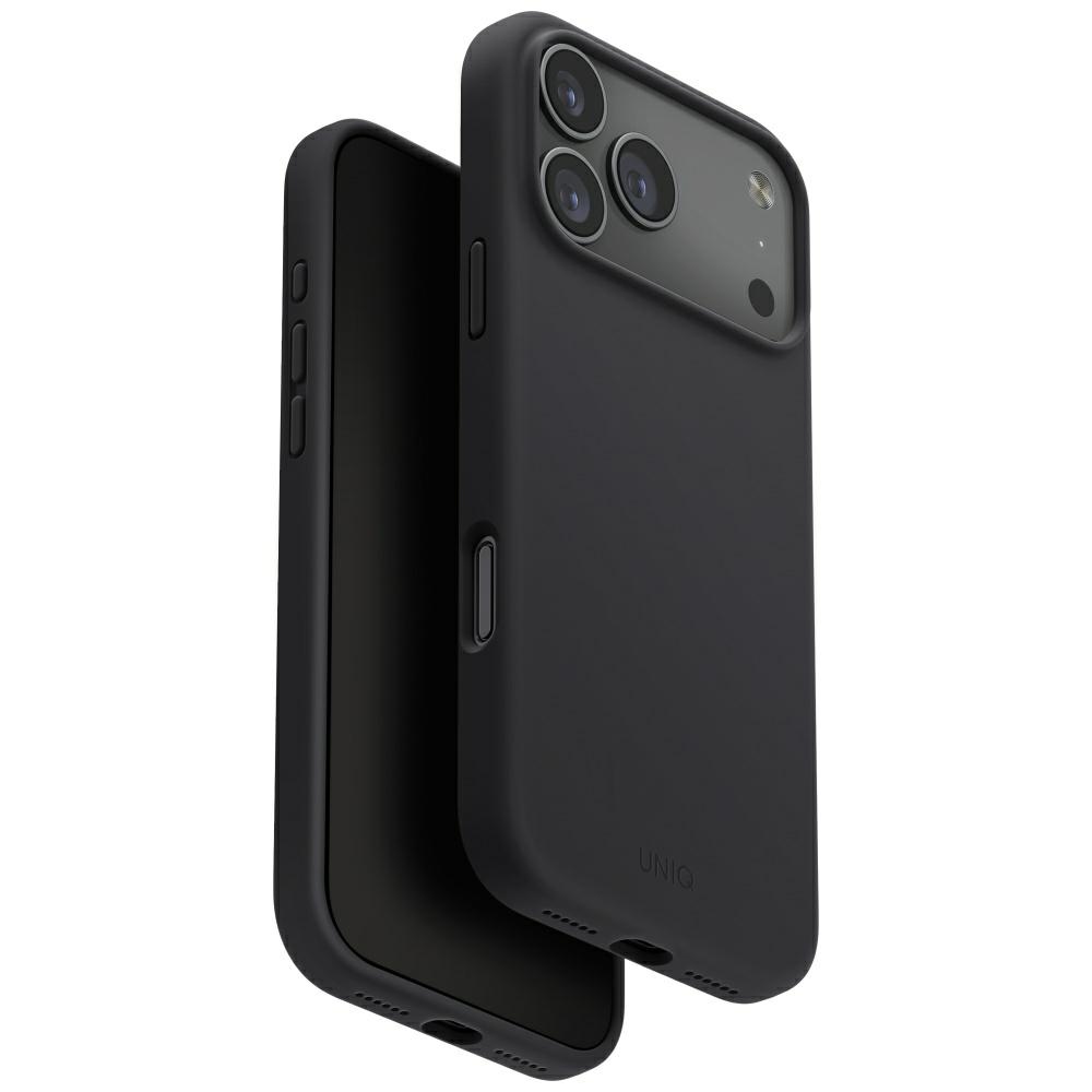"Uniq Lino iPhone 17 Pro Magclick" įkrovimo dėklas - pilkas