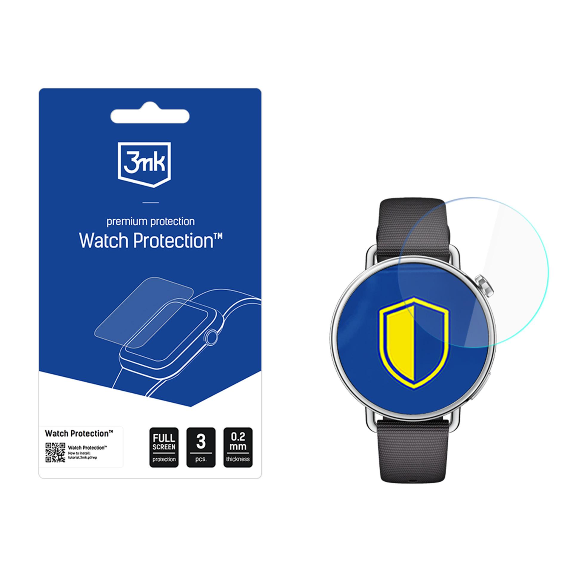 3mk Watch Protection FlexibleGlass гибридное стекло для Смарт-часов Xiaomi Watch S4 41 мм