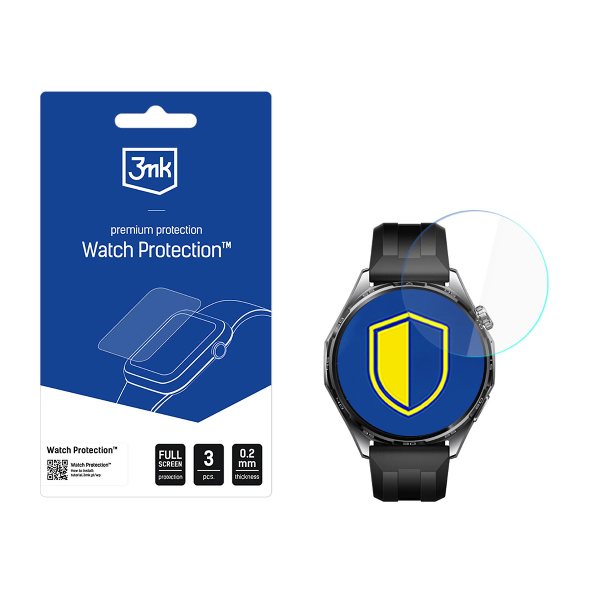 3mk Watch Protection FlexibleGlass гибридное стекло для Смарт-часов Huawei Watch GT 6 46 мм