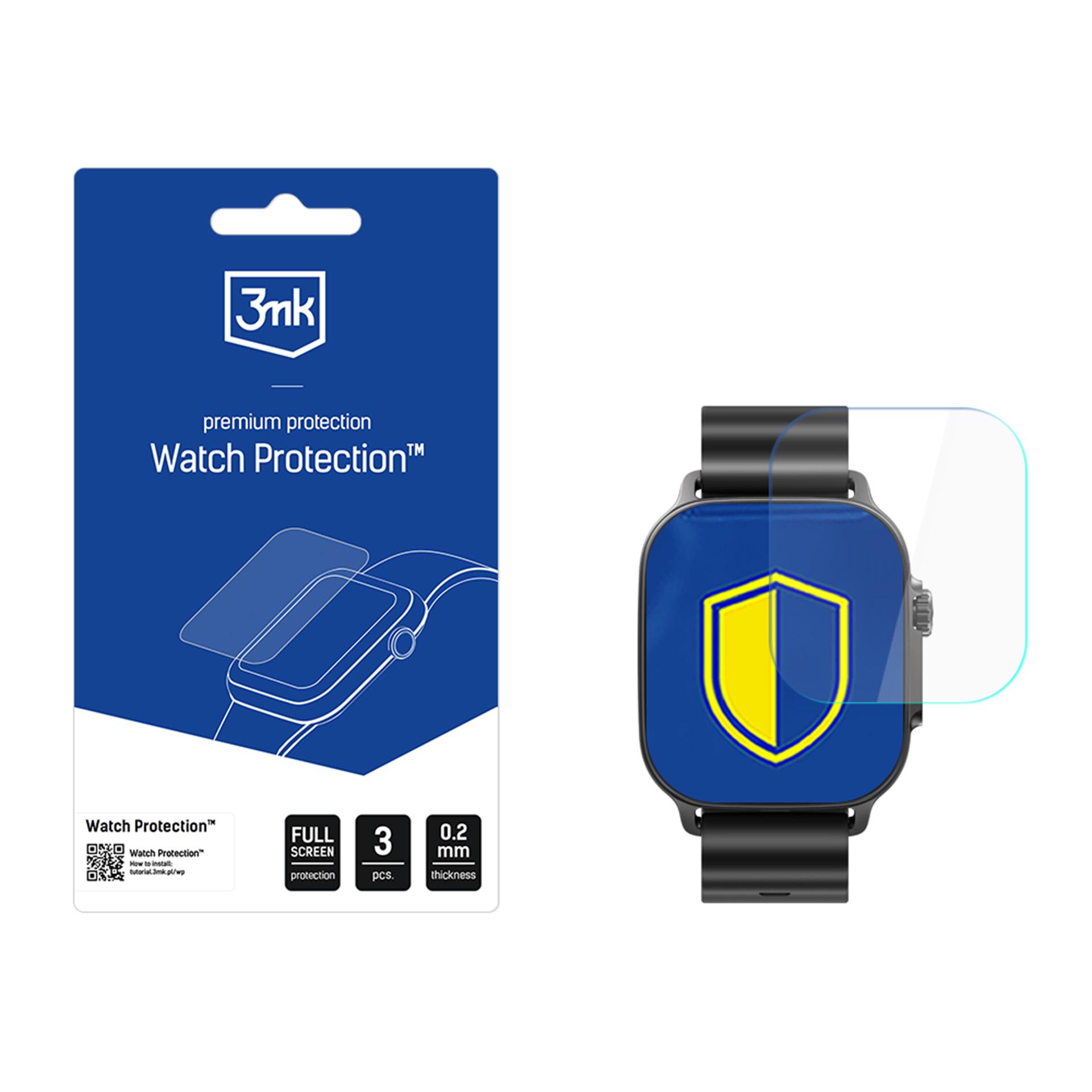 3mk Watch Protection FlexibleGlass гибридное стекло для Смарт-часов Realme Watch 5