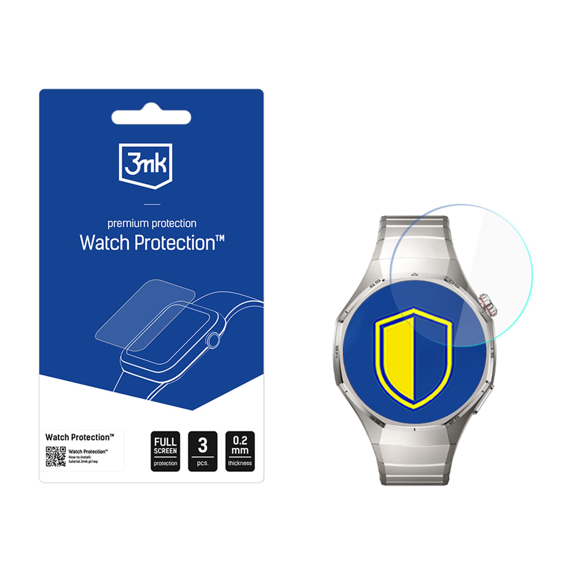 3mk Watch Protection FlexibleGlass гибридное стекло для Смарт-часов Huawei Watch GT 6 Pro 46 мм
