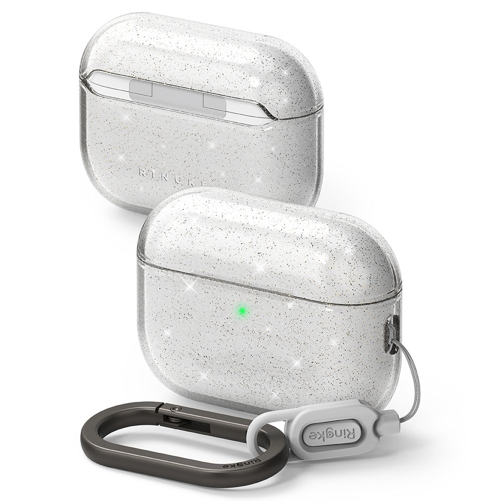 Ringke Air dėklas AirPods Pro 3 skaidrus su blizgučiais