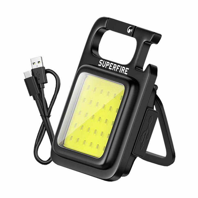 Žibintuvėlis Superfire MX16, 600 lm, 500 mAh, USB-C, 4 režimai