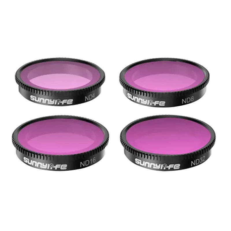 ND4, ND8, ND16, ND32 filtrų rinkinys "Sunnylife", skirtas "Insta360 GO 3/2