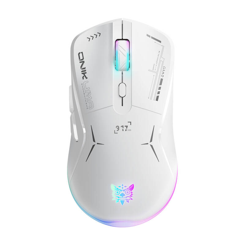 Onikuma CW917 žaidimų pelė balta