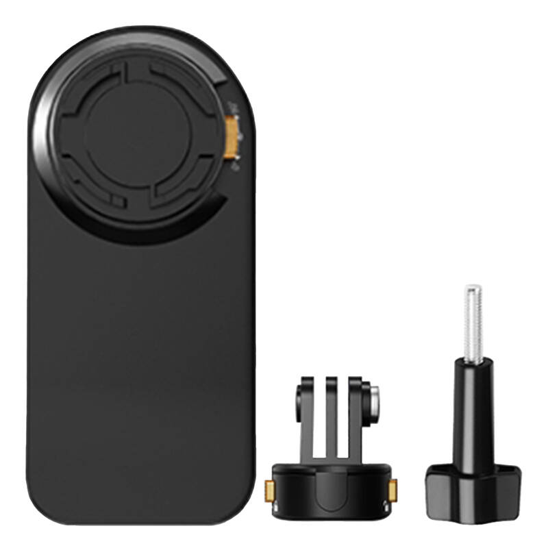 PULUZ крепление на рюкзак для экшн-камер включая Osmo Action 5 Pro Insta360 Ace Pro 2 (чёрный)