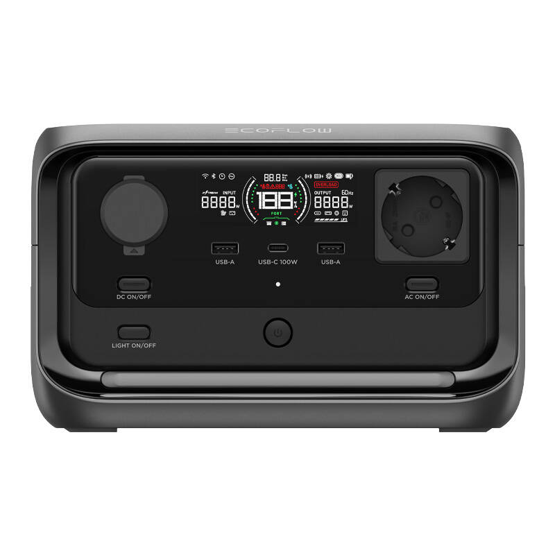 EcoFlow RIVER 3 Plus nešiojama elektrinė stotelė