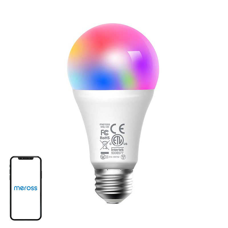 Умная WiFi LED лампа Meross MSL120 (HomeKit)
