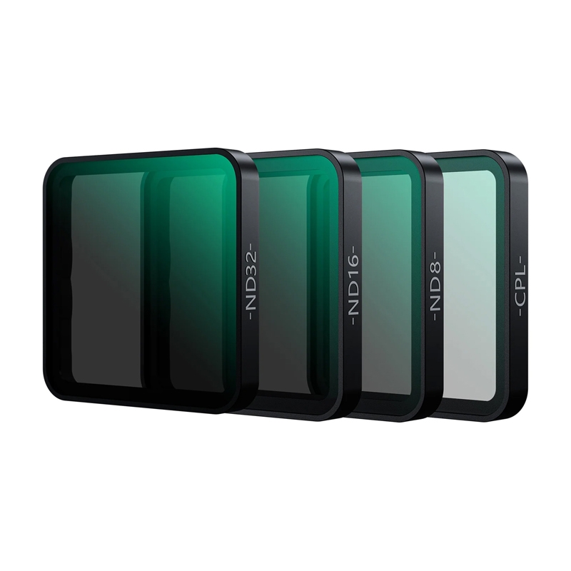 "Telesin" CPL/ND8/ND16/ND32 filtrų rinkinys, skirtas "Insta360 Ace Pro 2" / "Ace Pro