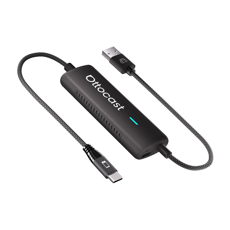 Ottocast belaidis automobilio adapteris su MirrorCast