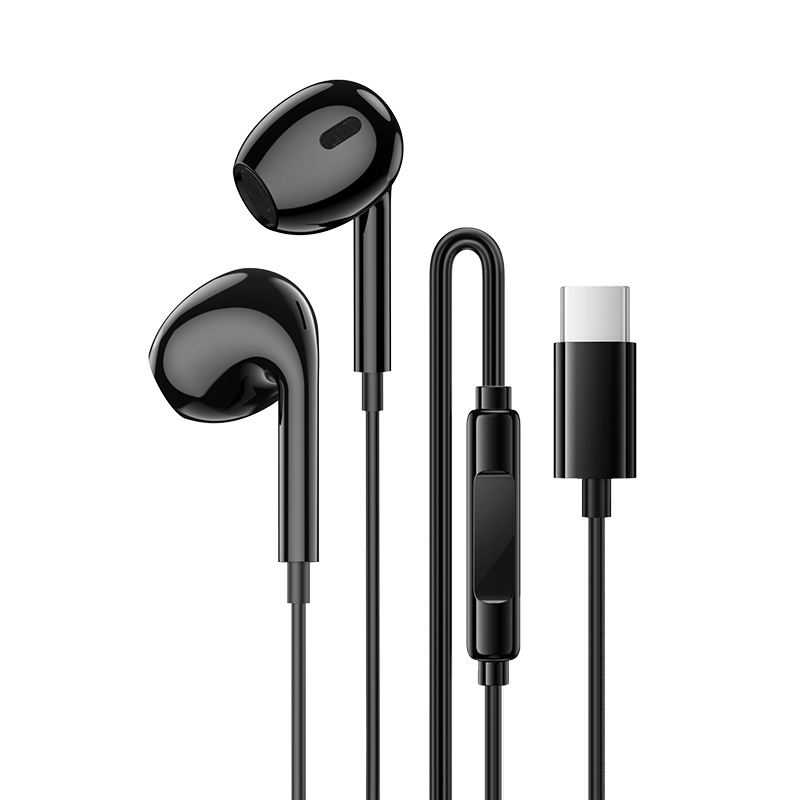 Borofone Ausinės BM100 Max Fuente su mikrofonu Type C (DAC) juodos