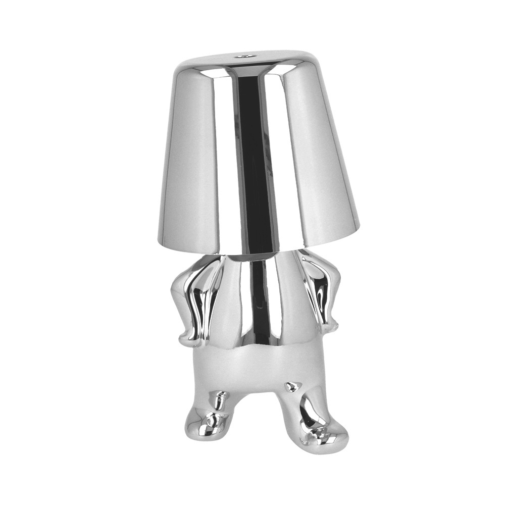Naktinė lempa Silver Man dizainas F