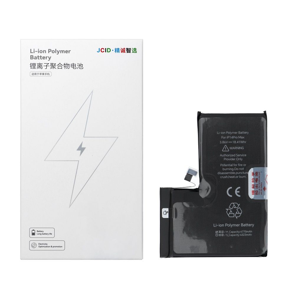 JCID Baterija iPhone 14 Pro Max 4770 mAh (didelė talpa)