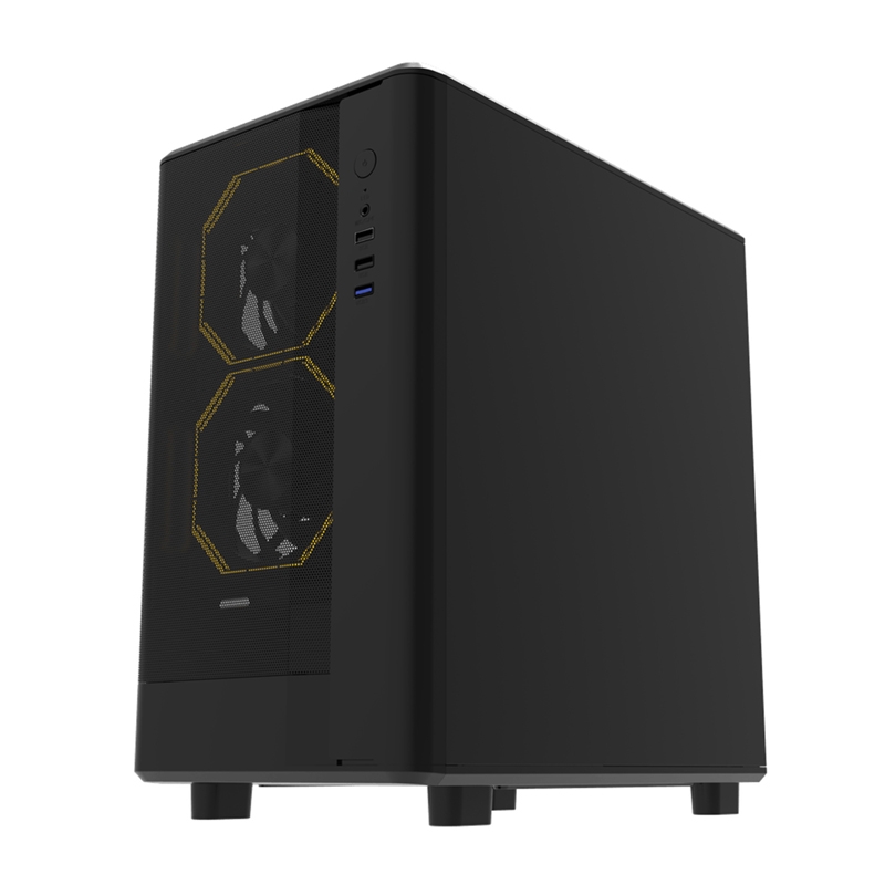 Darkflash DB330M Mesh computer dėklas (juodas)