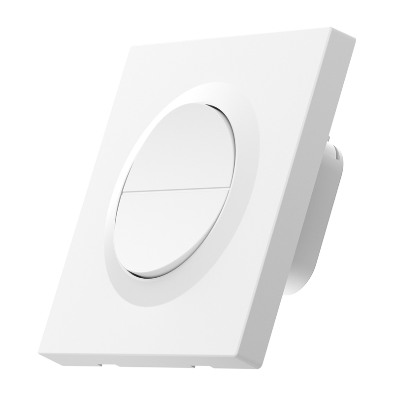 SONOFF MINI-ZB2GS-E ZigBee dviejų kanalų sieninis jungiklis
