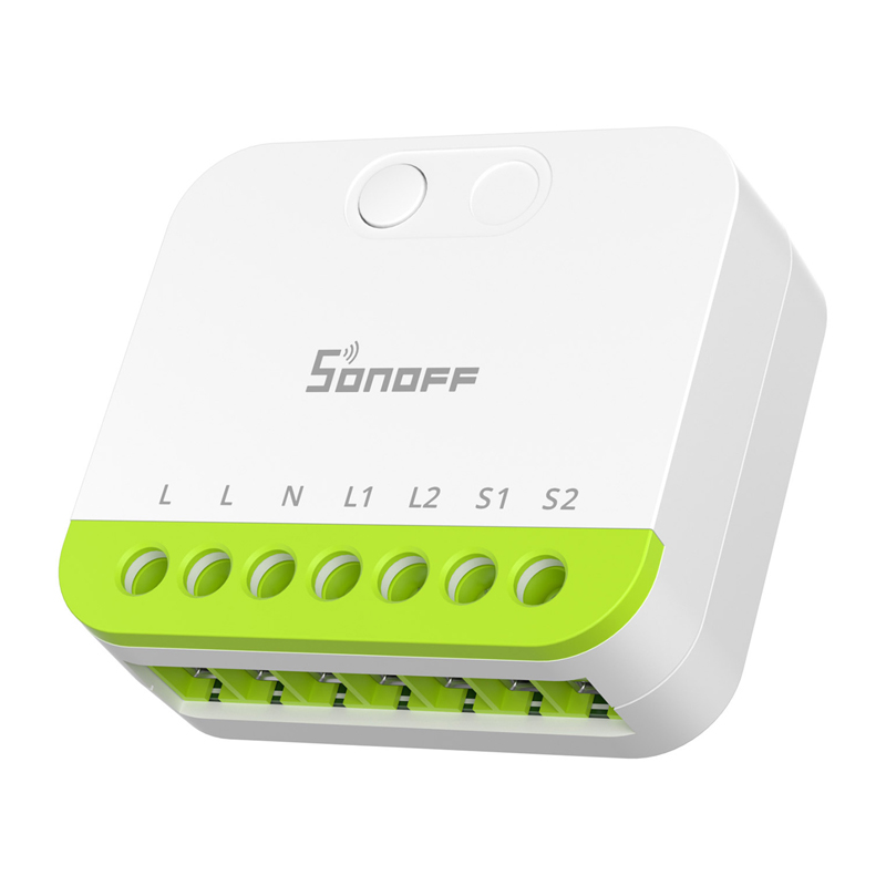 Двухканальный ZigBee мини-выключатель Sonoff MINI-ZB2GS