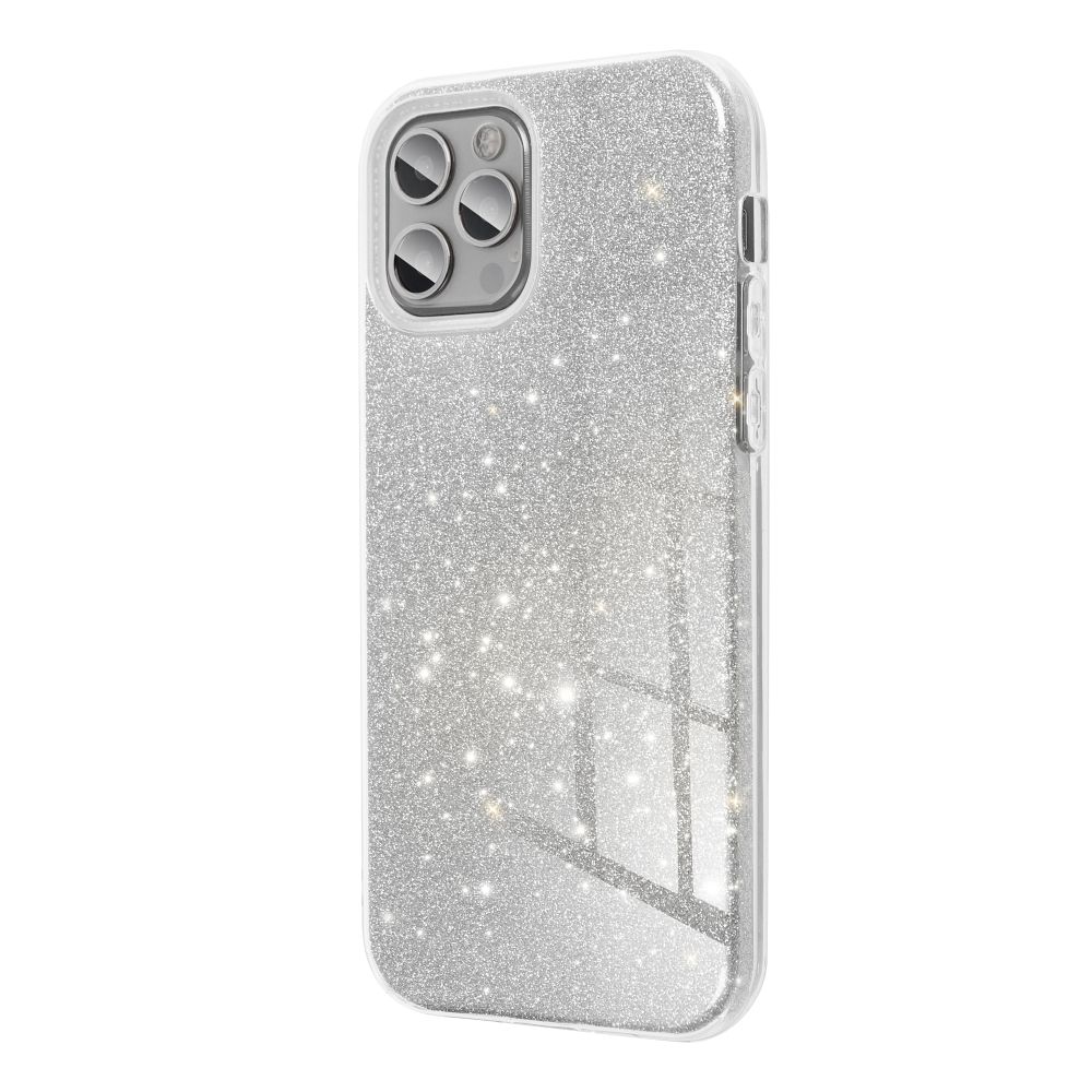 SHINING Dėklas SAMSUNG A57 5G sidabrinis