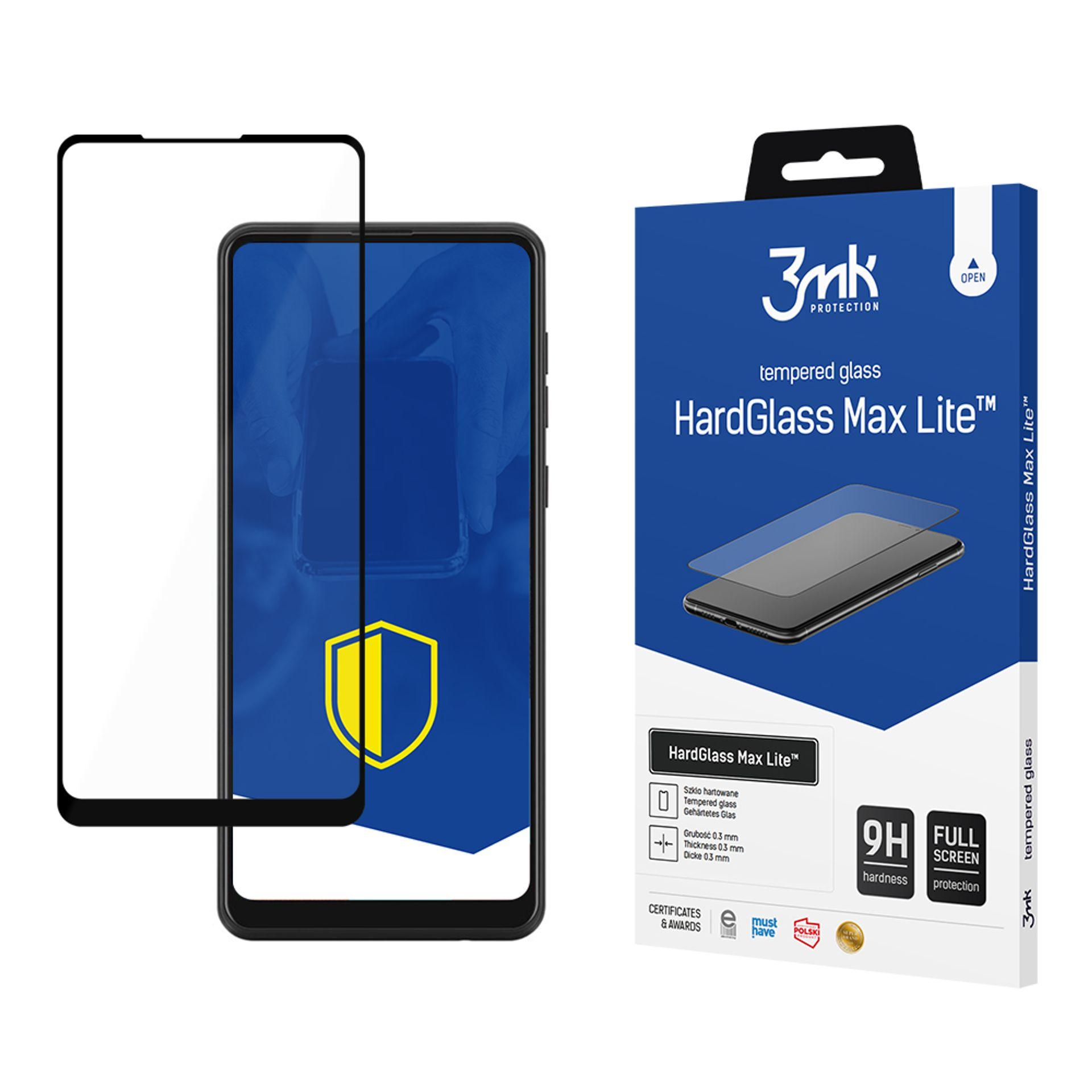 3mk HardGlass Max Lite Black закалённое стекло для Samsung Galaxy A21