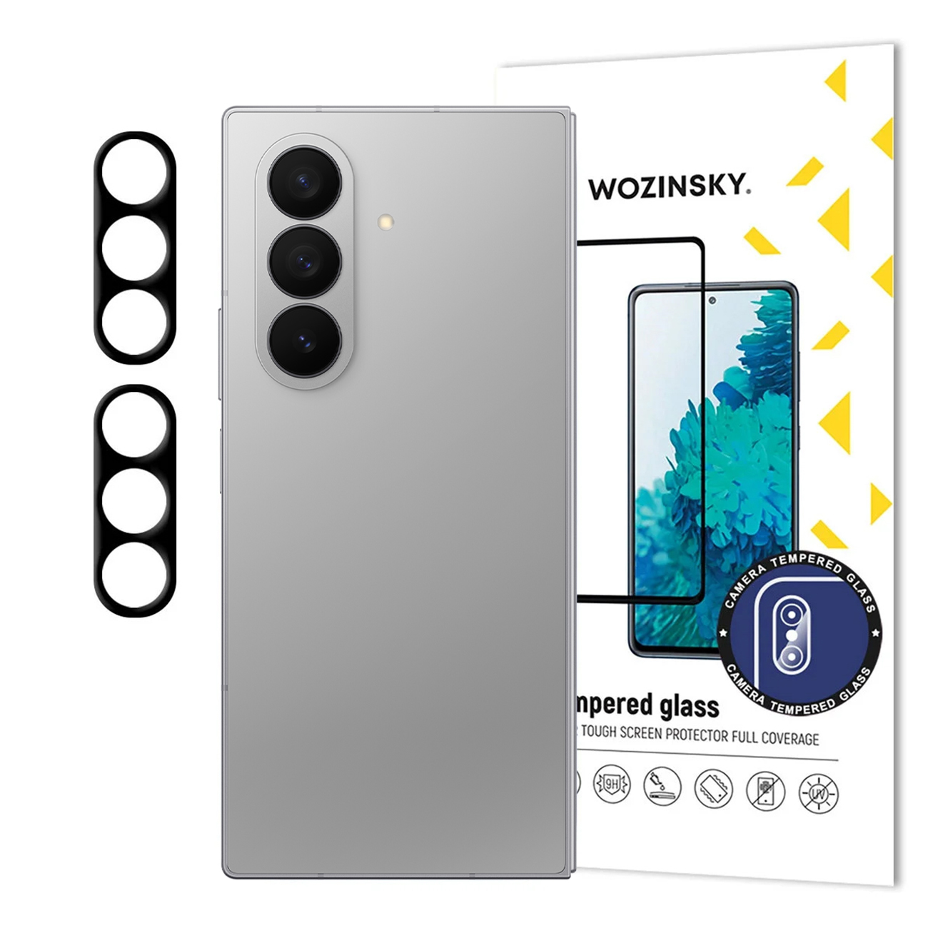 Wozinsky Full Camera Glass tempered glass for rear camera for Samsung Galaxy A37 - 2 pcs.