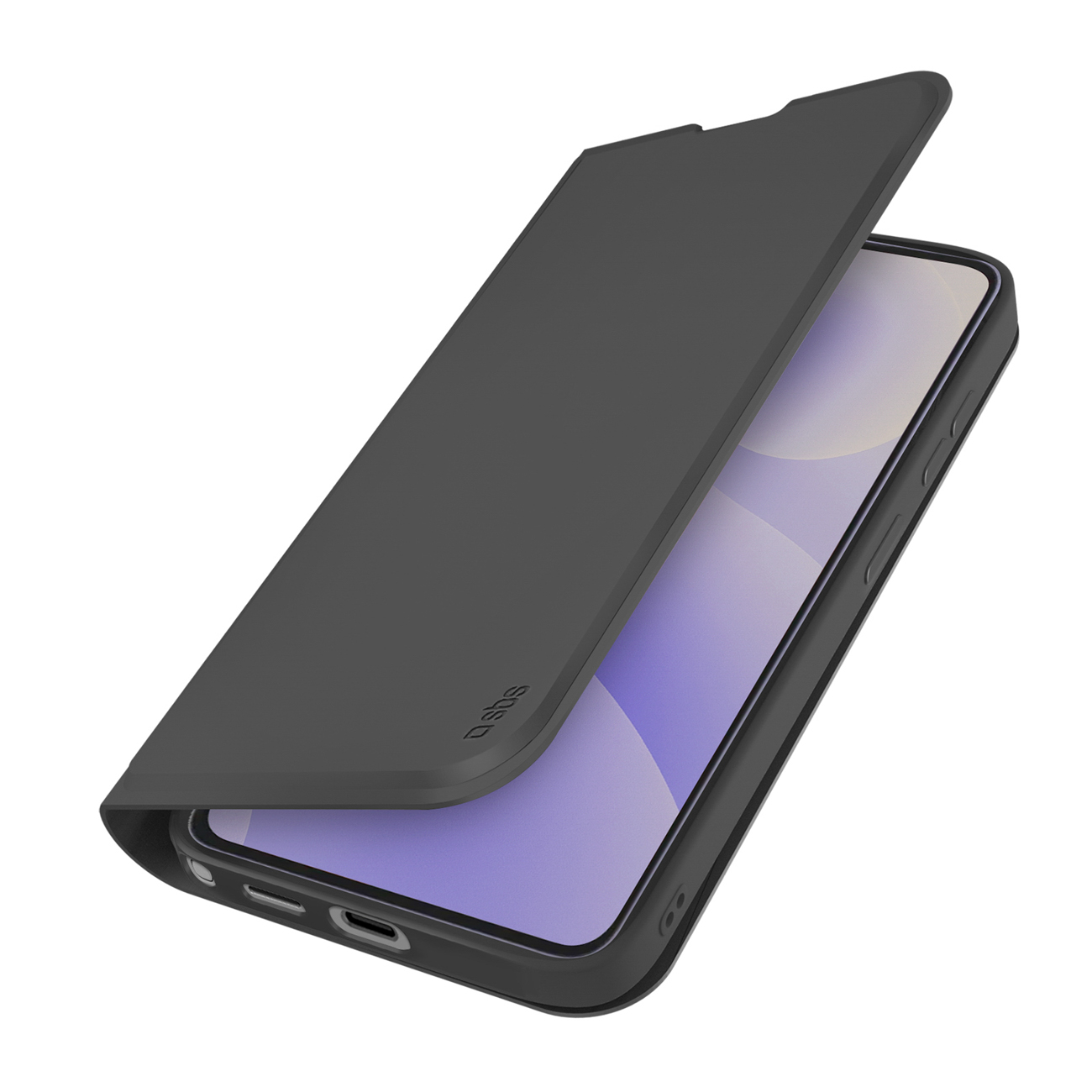 SBS Wallet Smooth чехол для Samsung Galaxy S26 Ultra с флип-крышкой чёрный