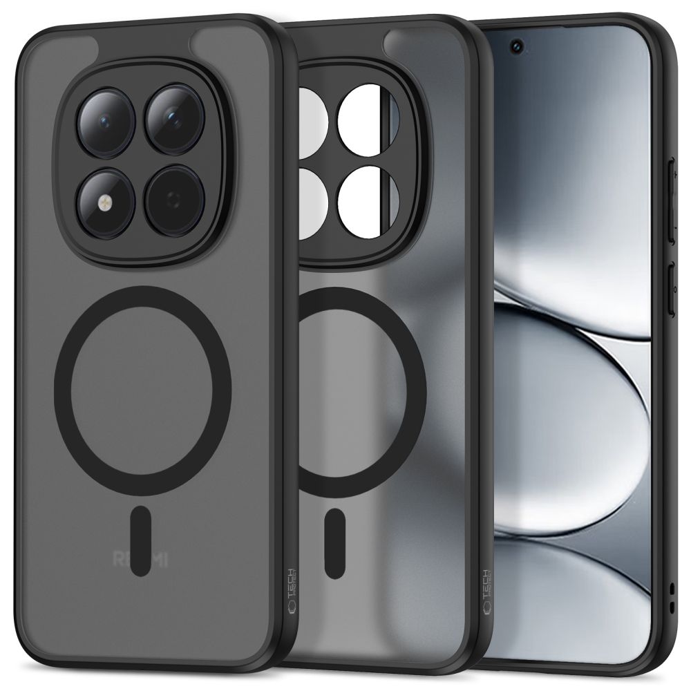 Tech-Protect MagMat MagSafe case for Xiaomi Redmi Note 15 Pro 5G - black