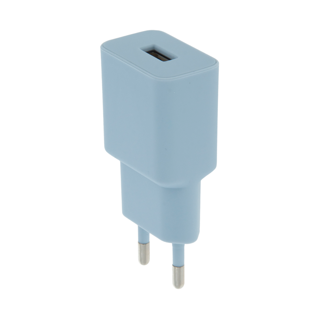 Įkroviklis 1x USB 2,4A LSIM-A-123 mėlynas