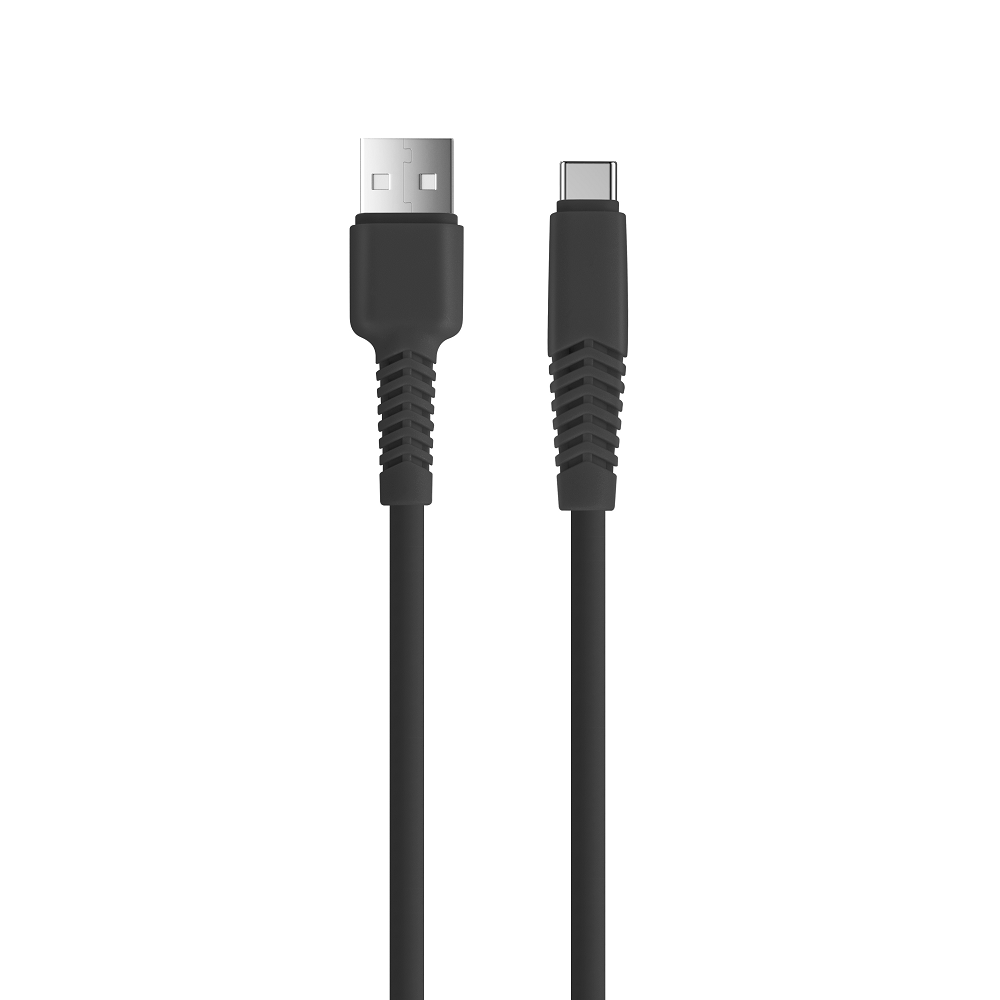 Setty кабель USB - USB-C 3 m 2A KSA-C-321 чёрный
