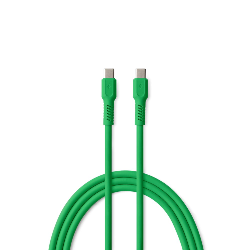 COLORUM кабель USB-C - USB-C 1,8m 3A CK60-CC-04 xGreen