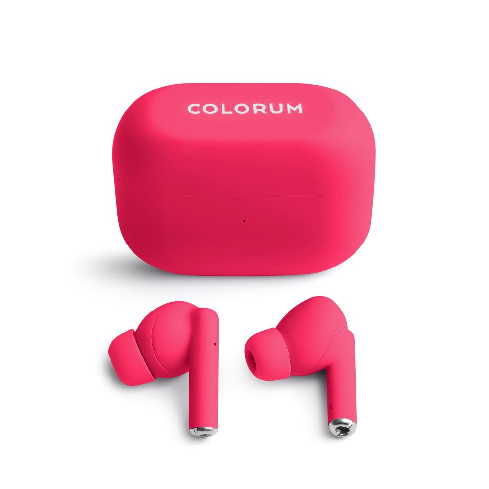 Colorum TWS Bluetooth Earphones CTWS-02 Magenta