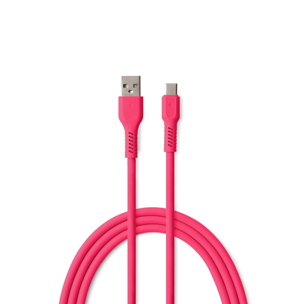 COLORUM кабель USB-A - USB-C 1,8m 3A CK60-AC-02 xMagenta