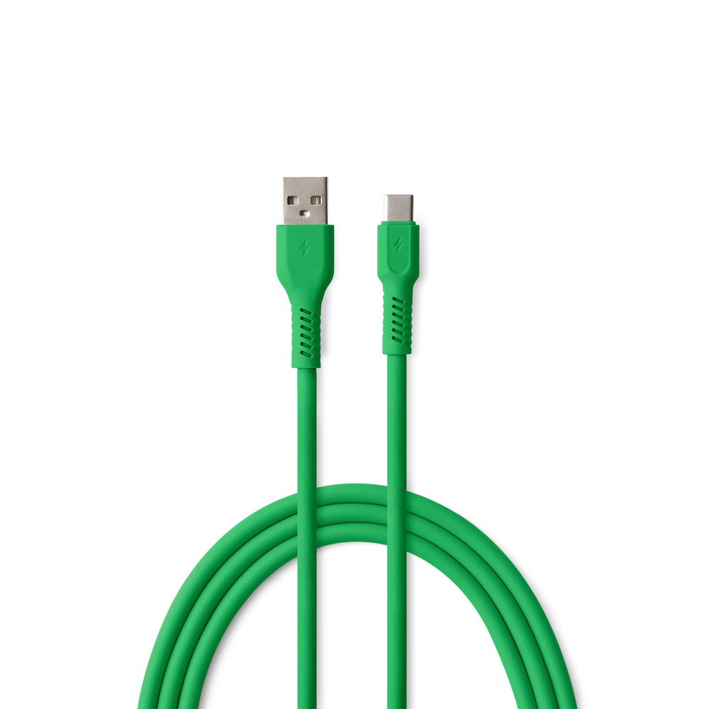 COLORUM кабель USB-A - USB-C 1,8m 3A CK60-AC-04 xGreen
