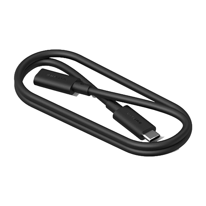 VITURE (USB 3.2 Gen1) USB-C Male to USB-C Female Extender (Black) 50 cm