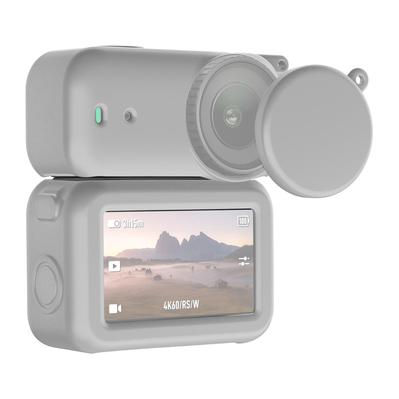 силиконовый защитный чехол Puluz DJI Osmo Nano (серый)