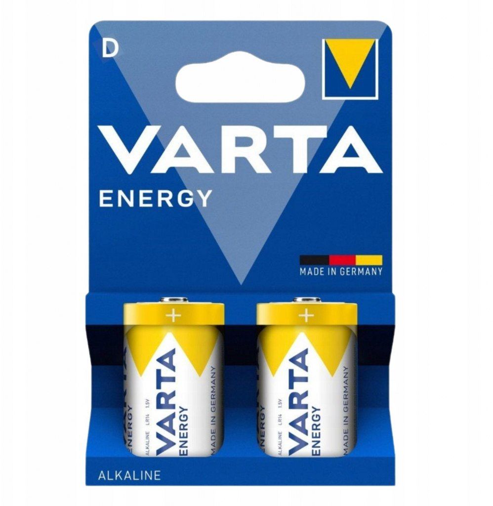 VARTA цинковая батарейка R20 (Type D) Superlife 2 шт.