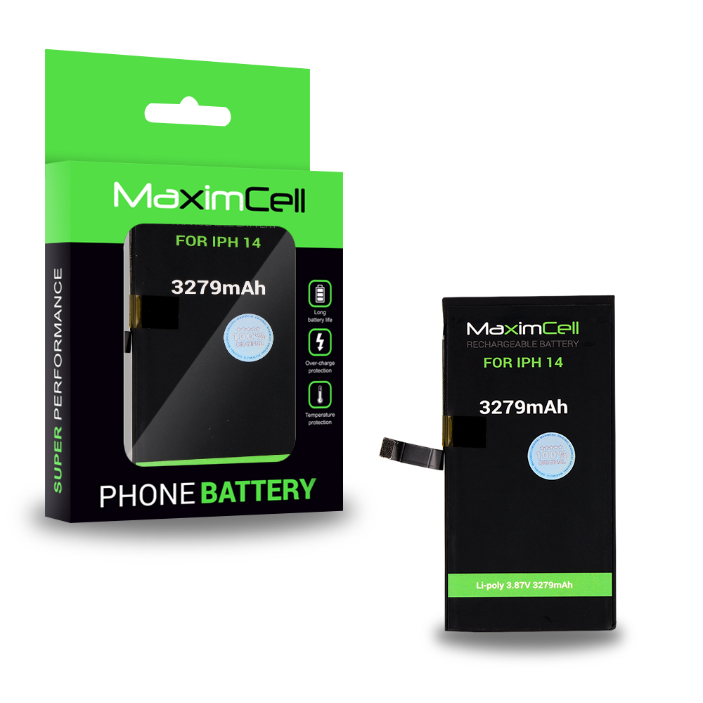 Maximcell baterija skirta iPhone 14 3279mAh Li-poly