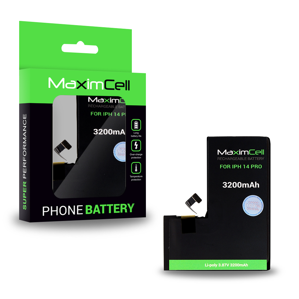 Maximcell baterija skirta iPhone 14 Pro 3200mAh Li-poly
