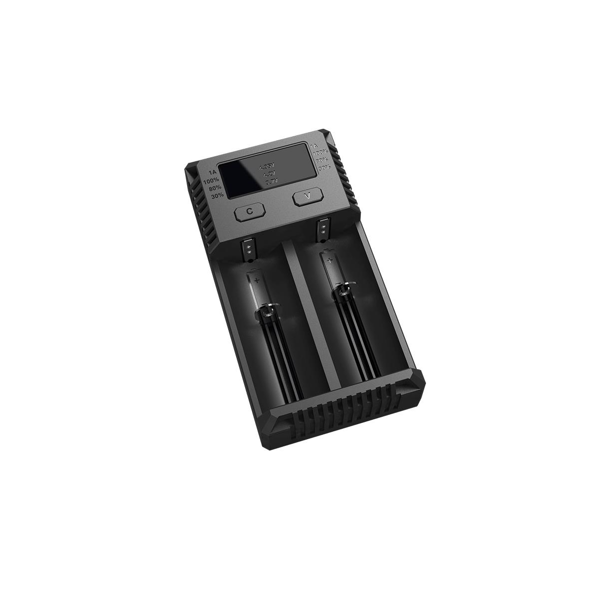 Baterijų įkroviklis 2 lizdų Intellicharger New I2 Nitecore