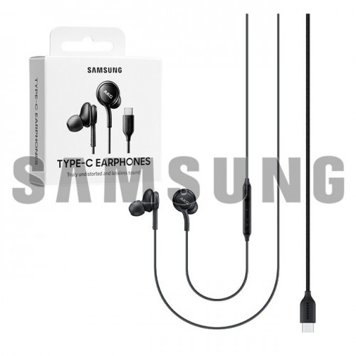 Samsung EO-IC100 Laisvų rankų įranga Vielinis Įkišamos į ausį Skambučiai / muzika C tipo USB Juoda