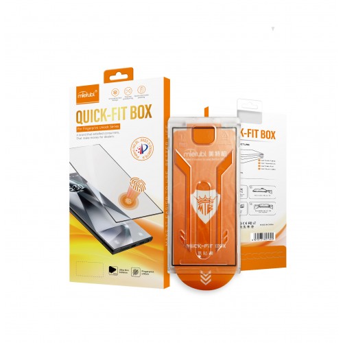 Grūdintas stiklas Quick-Fit 5D Samsung S938 S25 Ultra (Blister)
