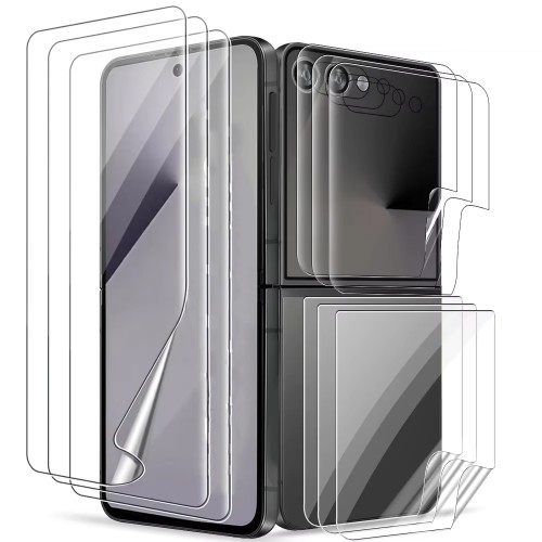 Защита экрана «Flexible Clear HD» набор 2в1 для Samsung F731 Z Flip5 (Bulk)