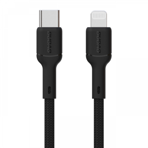 Dudao L9X 30W USB-C - Lightning kabelis 2m - juodas