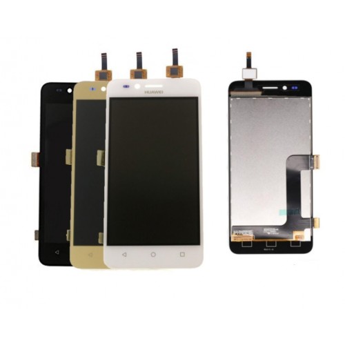 LCD ekranas skirtas Huawei Y3-II auksinis HQ (tiesus flex / 4G)