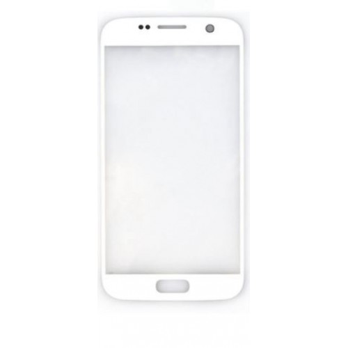 Внешнее стекло экрана для Samsung G930 S7 белый HQ