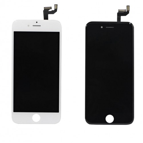LCD ekranas suderinamas su iPhone 6S juodas (kopija / standartinė kokybė)