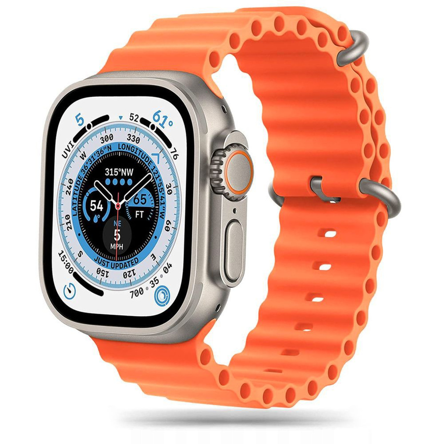 TECH-PROTECT ICONBAND PRO APPLE WATCH 4 / 5 / 6 / 7 / 8 / 9 / SE / ULTRA 1 / 2 (42 / 44 / 45 / 49 MM) оранжевый