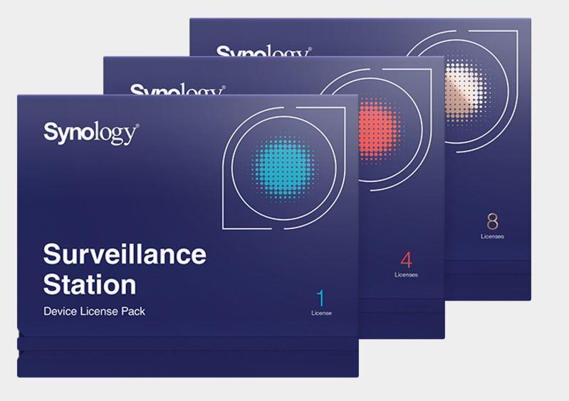 Synology Surveillance Station 4 įrenginių licencija