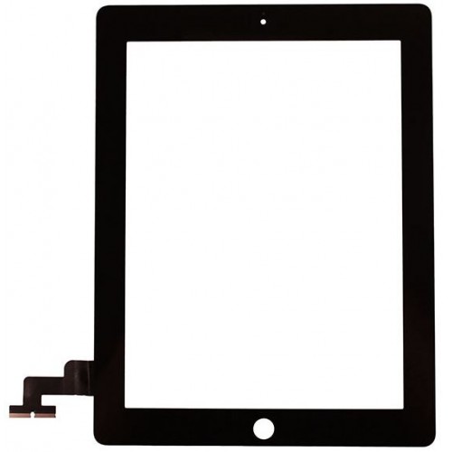 Jutiklinis ekranas suderinamas su Apple iPad 2 juodas HQ2