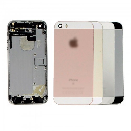 Back Cover Compatible With iPhone SE Silver HQ